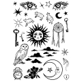 Bild 6 von Sizzix Studio Clear Stamps Set - Stencil/Stempel - Dreamscape by Vic Hollins
