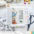 Bild 5 von Mama Elephant - Clear Stamps PEEKABUDDIES