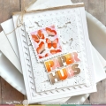 Bild 12 von Waffle Flower  Postage Collage Butterfly Stencil - Stencil-Set