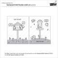 Bild 17 von Lawn Fawn Clear Stamps - backyard bird feeder add-on