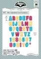 Karen Burniston Dies Mini Alphabet and Numbers - Stanzen Alphabet Zahlen