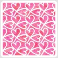 A Colorful Life Designs Stencils -Love Loops