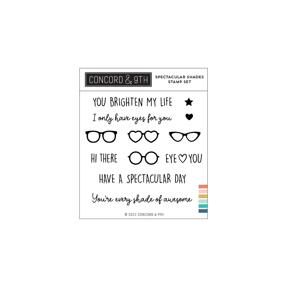 Bild 1 von Concord & 9th - Spectacular Shades - Clear Stamp Set