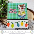 Bild 5 von The Rabbit Hole Designs Clear Stamps - Hoggy Holidays - Weihnachten Schwein