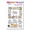 Stampendous Perfectly Clear Stamps - Kitty Frame - Katzen