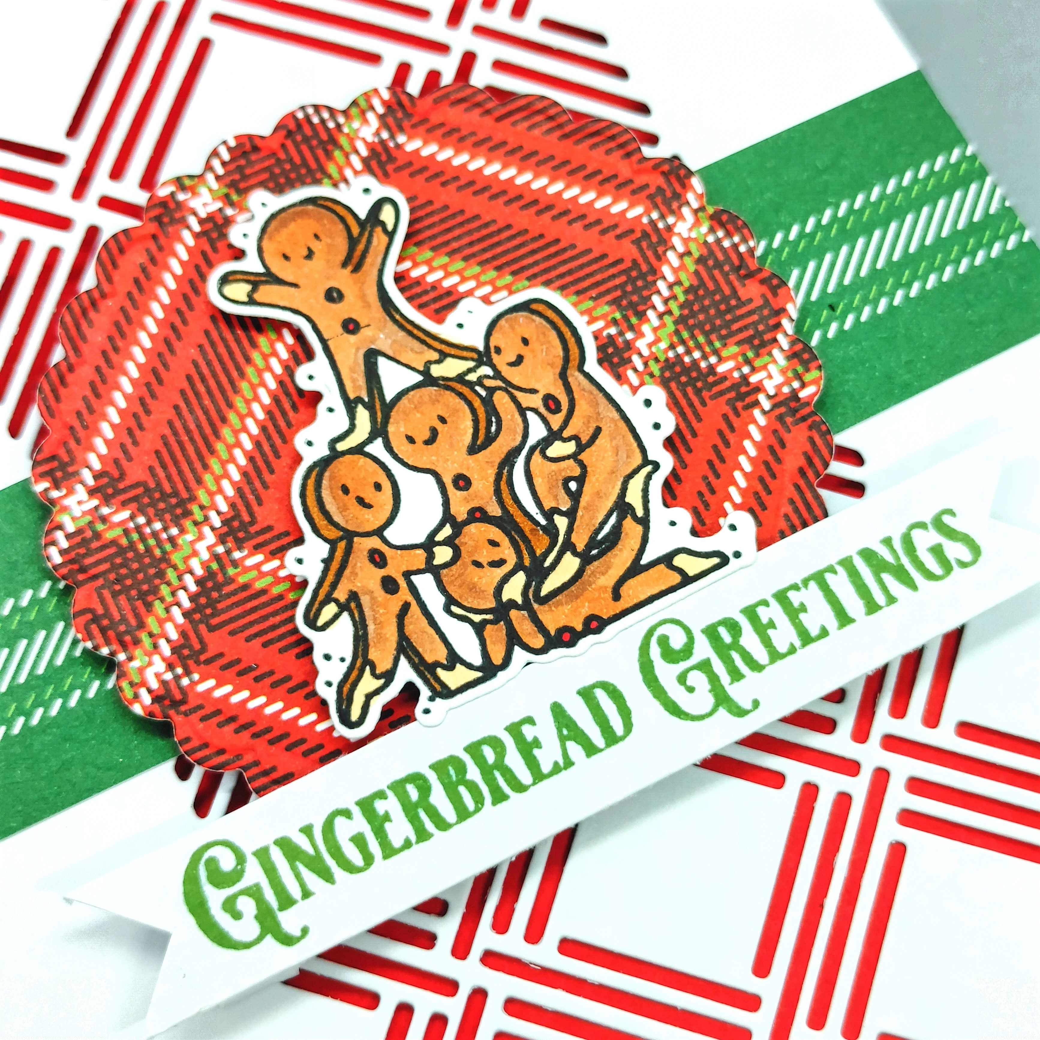 Bild 8 von LDRS Creative - Gingerbread Kisses  Stamp Set - Stempel Lebkuchenmännchen