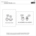 Bild 7 von Lawn Fawn Clear Stamps  - summer friends