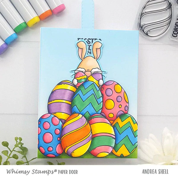 Bild 2 von Whimsy Stamps Clear Stamps  - Eggstra Special - Ostereier