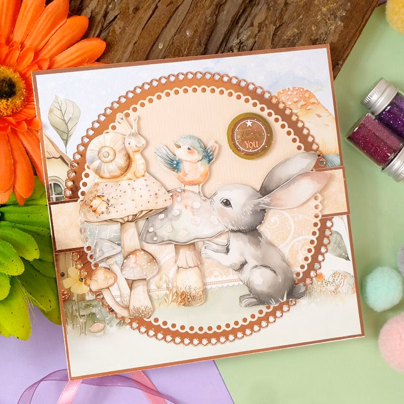 Bild 2 von Hunkydory -  A4 Spiegelkarton - A Whimsical World Mirri Selection
