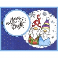 Bild 4 von Stampendous Cling Stamps Slim Winter Gnomes - Stempelgummi Weihnachten