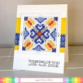 Bild 5 von Waffle Flower Stitchable Pinking Square Die - stickbare Stanze