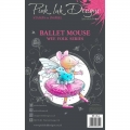Pink Ink Designs - Stempel  Ballet Mouse (Maus)