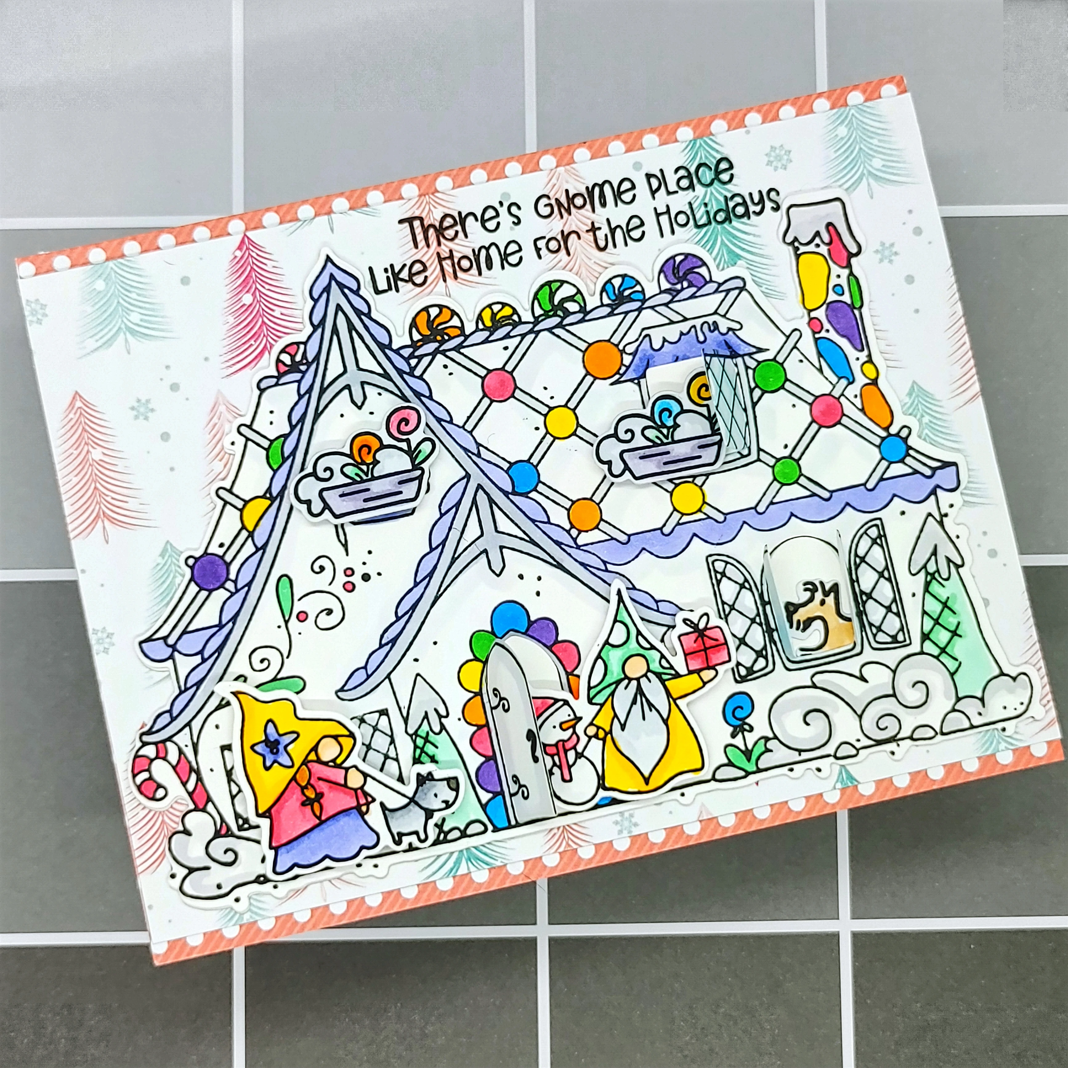 Bild 4 von LDRS Creative - Gingerbread House  Stamp Set - Stempel Lebkuchenhaus