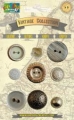 Vintage Collection Buttons Silver