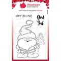 Bild 1 von Woodware Clear Stamp Singles Festive Fuzzies – Mr Tomte - Weihnachtsmann