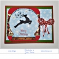 Bild 2 von Crackerbox & Suzy Stamps Cling - Gummistempel Reindeer - Rentier