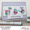 Bild 4 von Gummistempel Stamping Bella Cling Stamp PENGUINS BEARING GIFTS RUBBER STAMPS