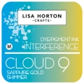 LISA HORTON - Hybrid-Stempelkissen- Dye/Pigment Ink Interference - Sapphire Gold Shimmer