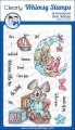 Whimsy Stamps Clear Stamps  - Bunny Babies - Hasenbabys