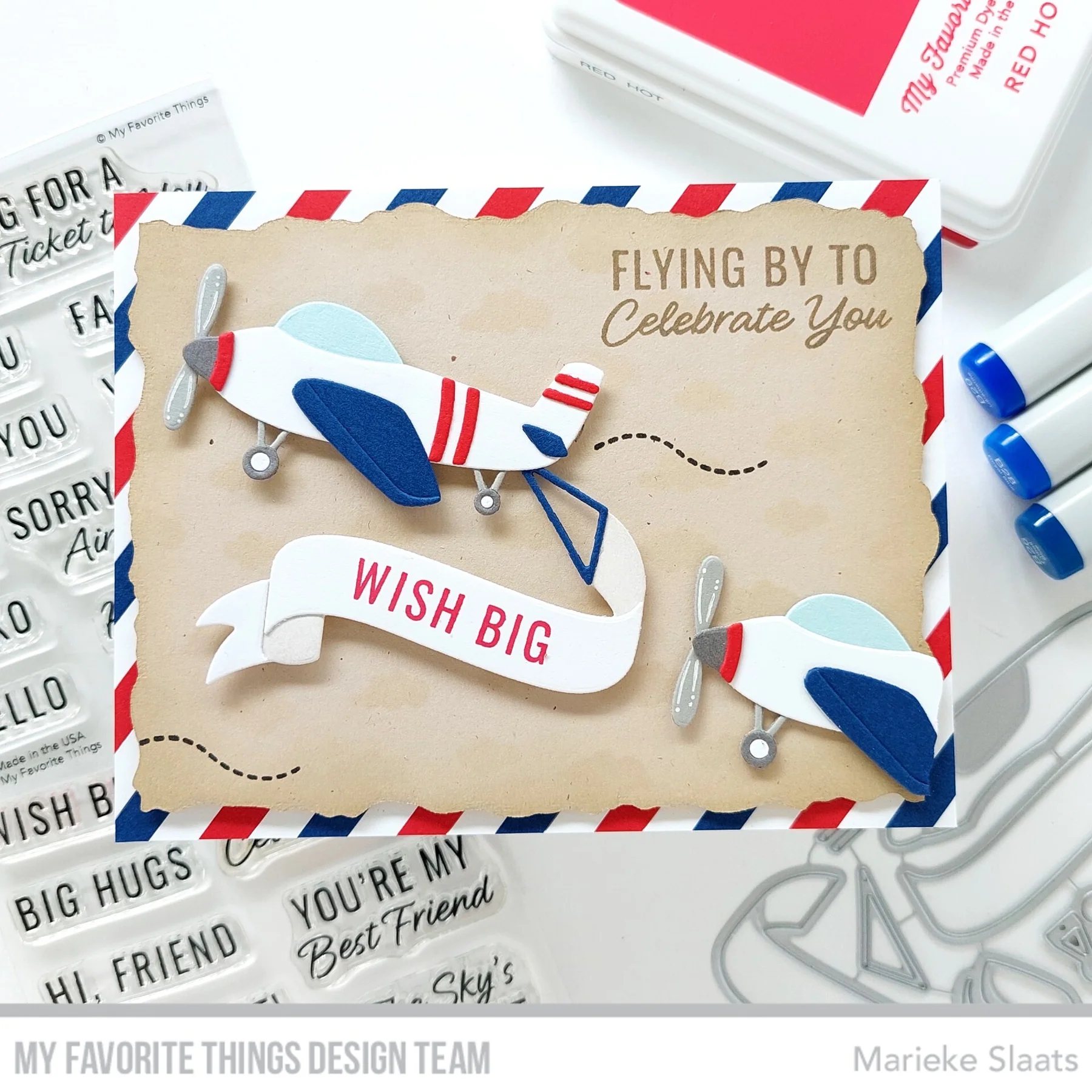 Bild 4 von My Favorite Things - Plane and Simple Die-namics - Stanze  Flugzeug