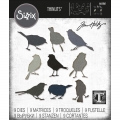 Sizzix Thinlits Die by Tim Holtz - Stanzschablone - Silhouette Birds - Vögel
