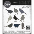 Bild 1 von Sizzix Thinlits Die by Tim Holtz - Stanzschablone - Silhouette Birds - Vögel