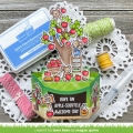 Bild 8 von Lawn Fawn Clear Stamps -   Apple-Solutely wesome