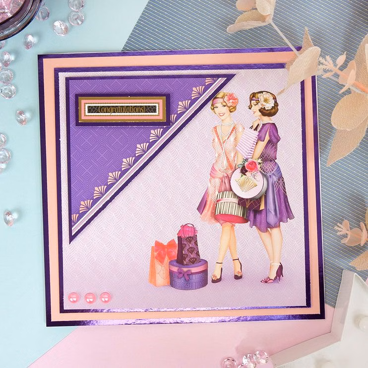 Bild 3 von Hunkydory -  A4 Spiegelkarton - Deco Delights Mirri Selection