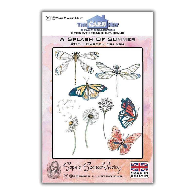 Bild 1 von The Card Hut Clear Stamps - A Splash of Summer - GARDEN SPLASH