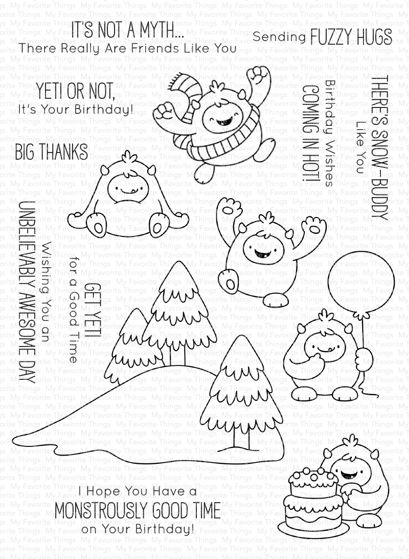 Bild 1 von My Favorite Things - Clear Stamps JB Yeti or Not