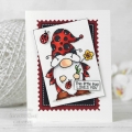Bild 2 von Woodware Clear Stamp Singles Ladybird Gnome