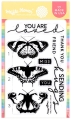 Bild 1 von Waffle Flower Postage Butterfly Trio Clear Stamp Set - Stempel