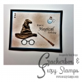 Bild 3 von Crackerbox & Suzy Stamps Cling - Gummistempel Sorting Hat - Hut