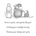 Bild 4 von Spellbinders Squeaky Voice  Cling Rubber Stamp Set - House Mouse Stempelgummi