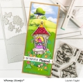Bild 4 von Whimsy Stamps Clear Stamps - Princess Dragons - Prinzessin Drache