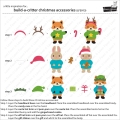 Bild 10 von Lawn Fawn Cuts  - Stanzschablone build-a-critter christmas accessories