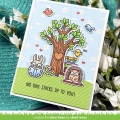 Bild 6 von Lawn Fawn Clear Stamps - little woodland library friends