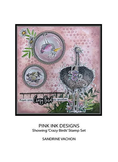 Bild 7 von Pink Ink Designs - Stempel Crazy Birds -Vogel
