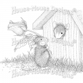Bild 5 von Stampendous Cling Stamps House Mouse Rose Surprise - Stempelgummi