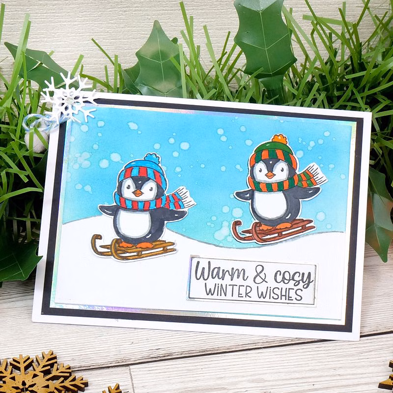 Bild 7 von For the love of...Stamps by Hunkydory - Clear Stamps Playful Penguins