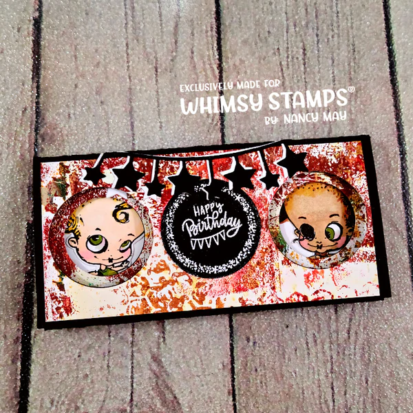 Bild 8 von Whimsy Stamps Die Stanze  -  Mini Slim Tri-Fold