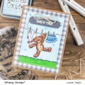 Bild 5 von Whimsy Stamps Clear Stamps  - Bearly Hanging On - Bärchen