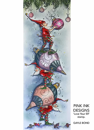 Bild 7 von Pink Ink Designs - Stempel  Love Your Elf  - Weihnachtself