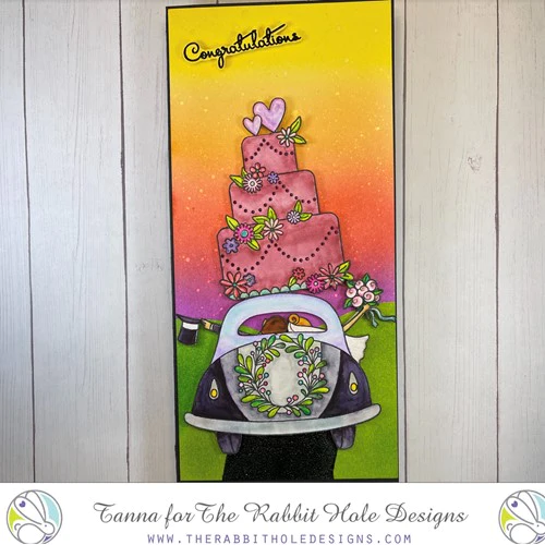 Bild 2 von The Rabbit Hole Designs Clear Stamps  - Just Married