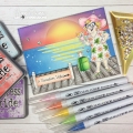 Bild 5 von Art Impressions Clear Stamps with dies Cruisin’ Carol - Ai People Stempelset inkl. Stanzen