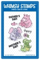 Bild 1 von Whimsy Stamps Clear Stamps  - Mother's Father's Day Hugs