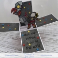 Bild 6 von Crackerbox & Suzy Stamps Cling - Gummistempel Out Of This World Birthday
