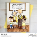 Bild 2 von Gummistempel Stamping Bella Cling Stamp ODDBALL GRANDPARENTS