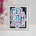 Bild 8 von Creative Expressions Big Bold Words Celebrate Craft Die & Stamp Set - Stanze & Stempel