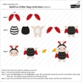 Bild 19 von Lawn Fawn Cuts  - Stanzschablone build-a-critter bug costumes